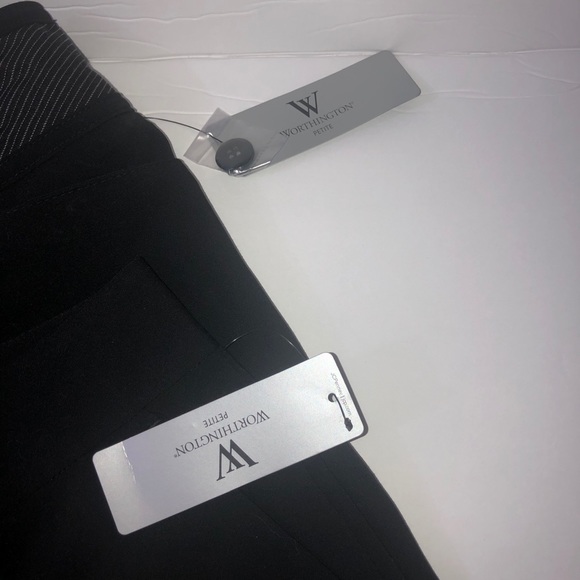 Worthington Modern Fit Petite NWT Black Pants x 2 - Picture 5 of 13